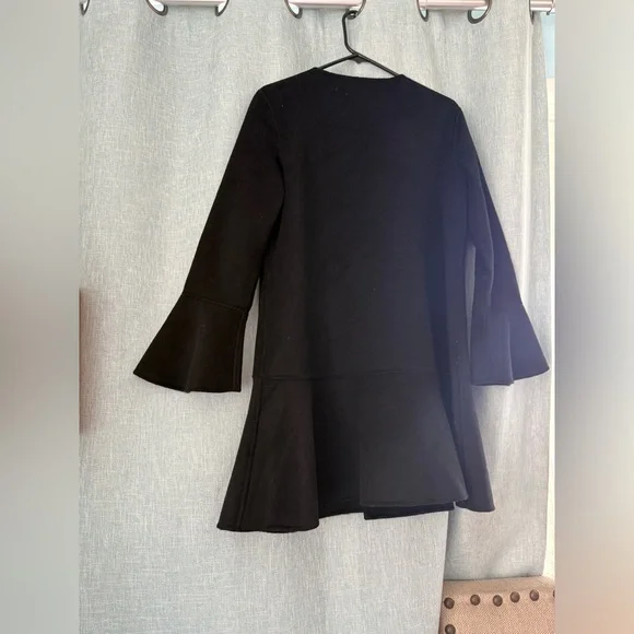 ZARA BASIC Outerwear Women's Wool Rich Handmade Coat Medium Classic - Picture 5 of 10